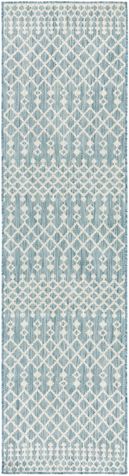 2'2" X 10' Aqua Runner Rug
