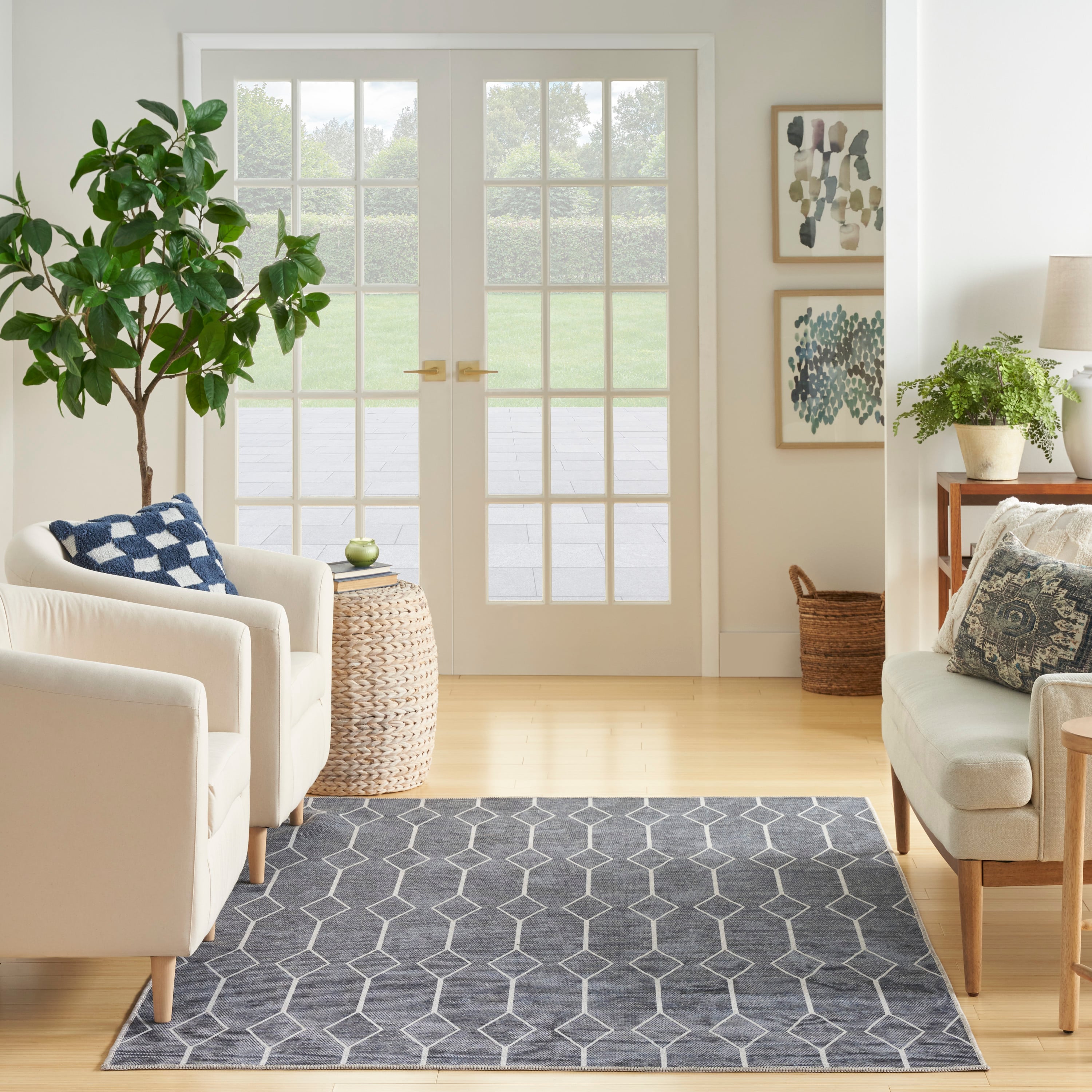 Nourison Machine Washable Series 1 6' x 9'  Rug