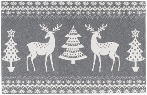 Tybee 2' X 3' Grey Ivory Seasonal Indoor Rug