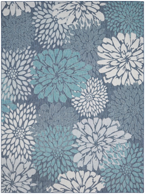 9' X 12' Navy Rectangle Rug