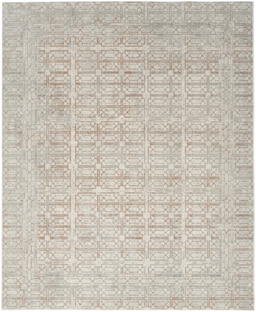 Desire 7'10" X 9'10" Ivory Beige Modern Indoor Rug