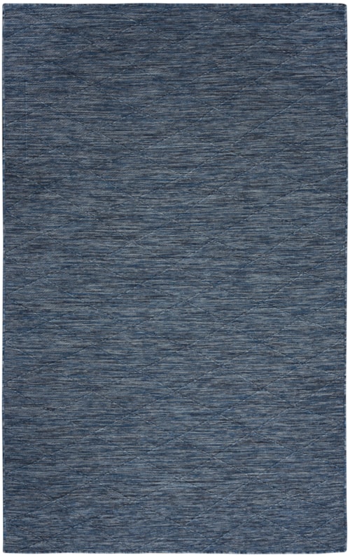 6' x 9' Navy Blue Rectangle Rug