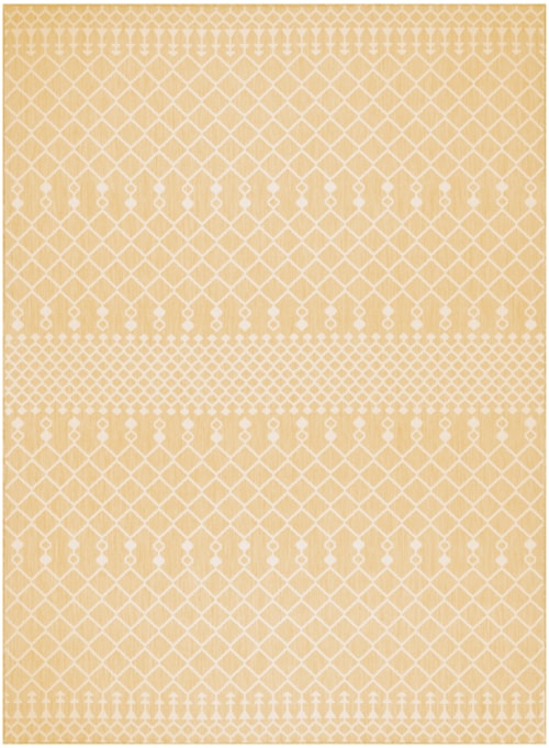 10' X 14' Yellow Rectangle Rug