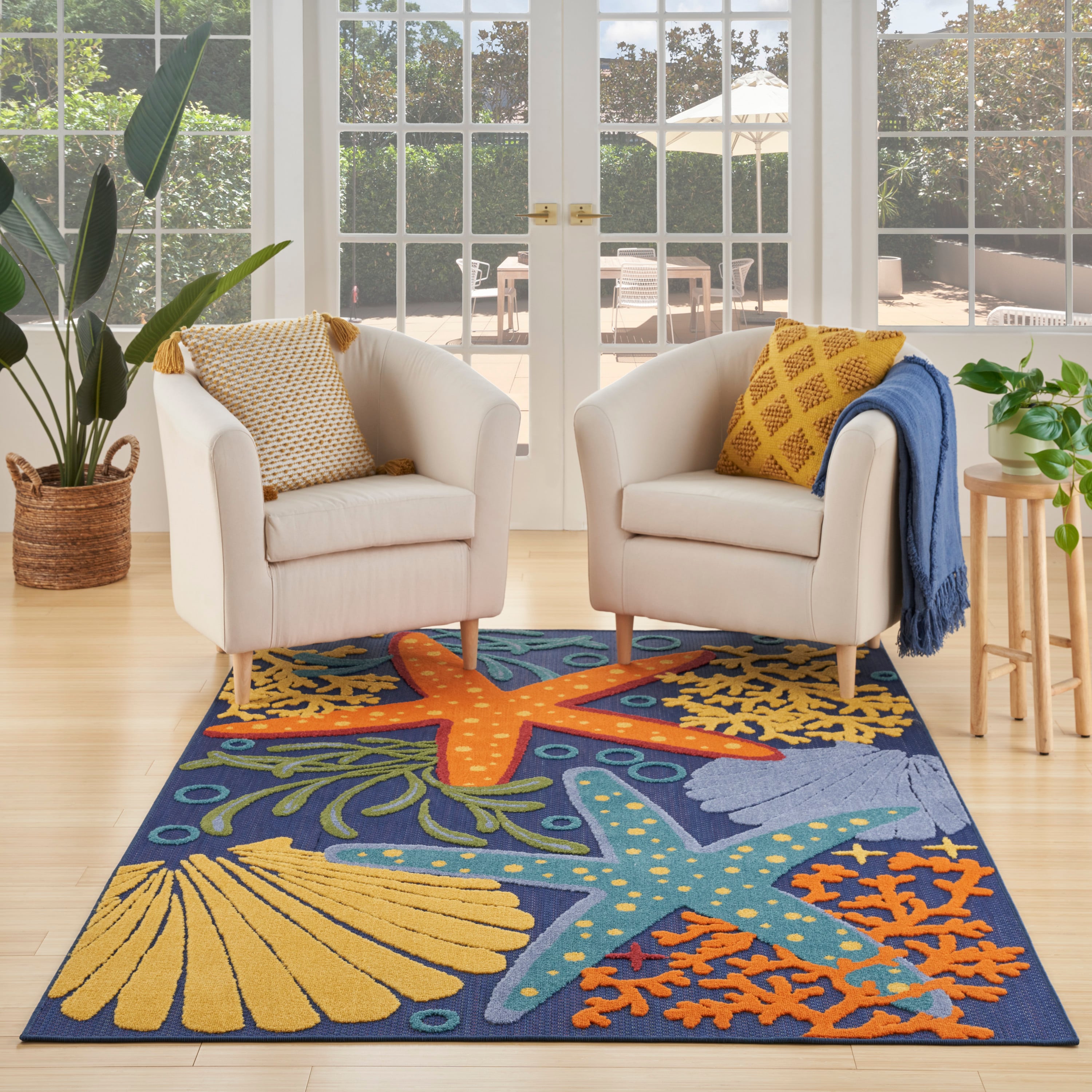 Nourison Aloha 6' x 9'  Rug