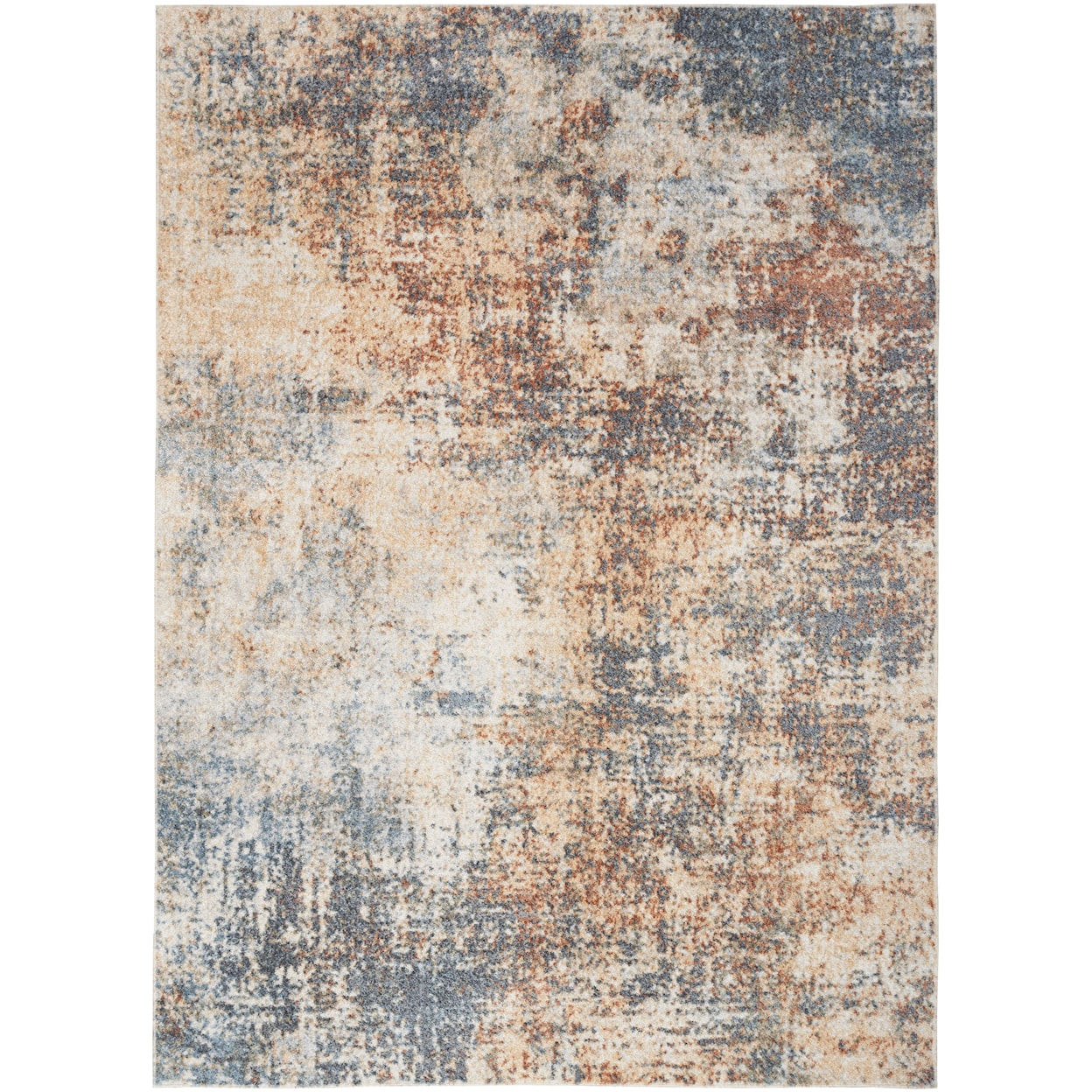 Nourison Astra Machine Washable 6'7" x 9'  Rug