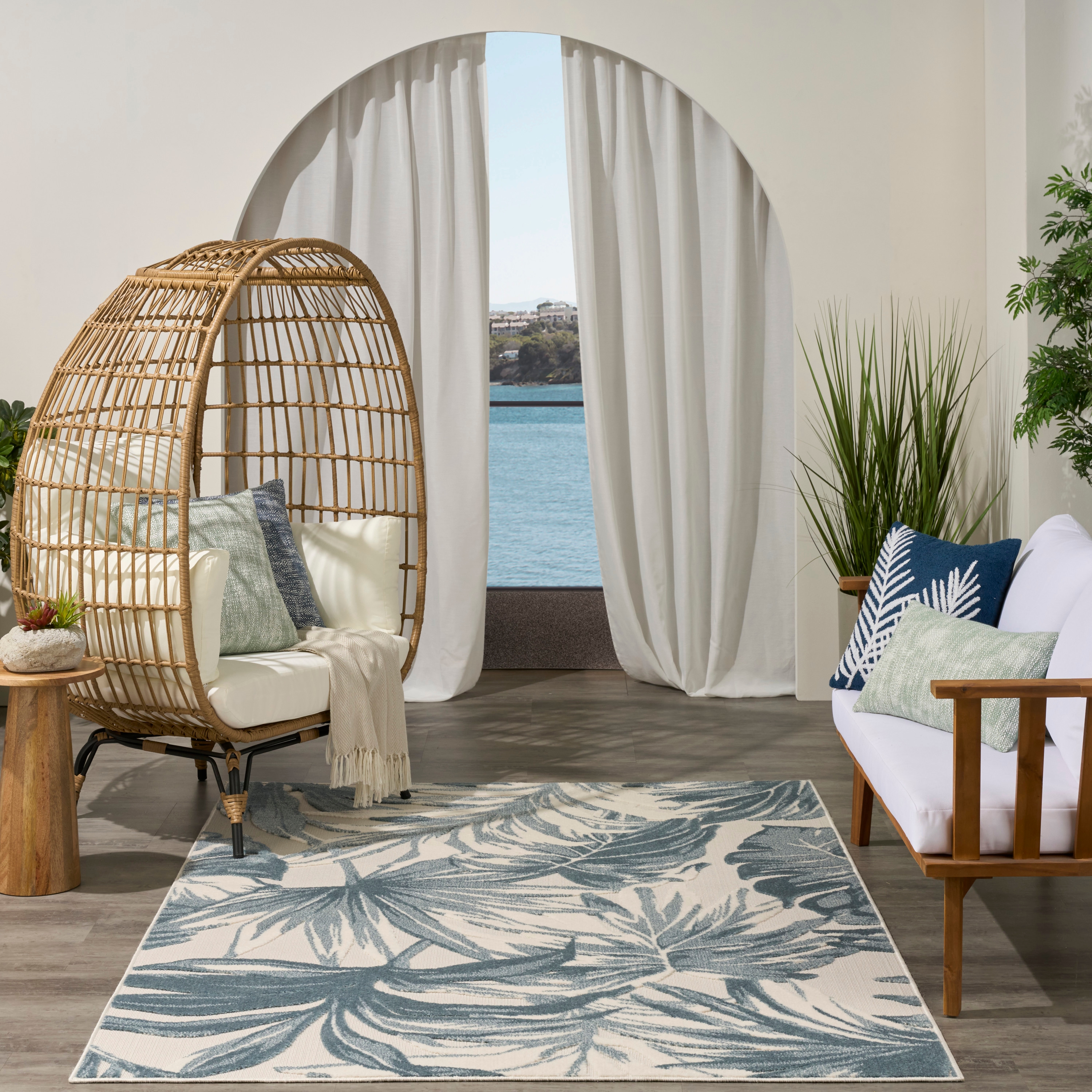 Nourison Aloha 5'3" X 7'5"