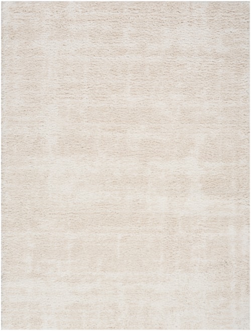 7'10" X 9'10" Ivory Beige Rectangle Rug
