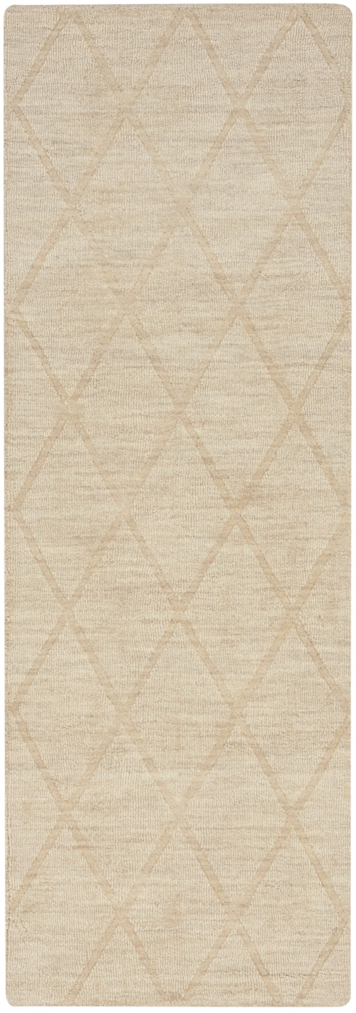 2' X 6' Beige Runner Rug