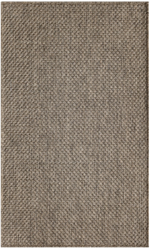 3' X 5' Brown Rectangle Rug