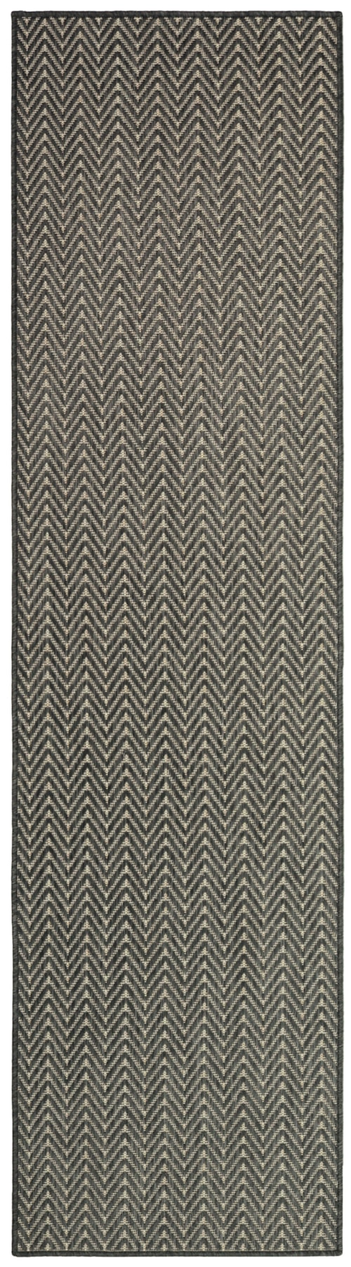 2'2" X 8' Charcoal Runner Rug