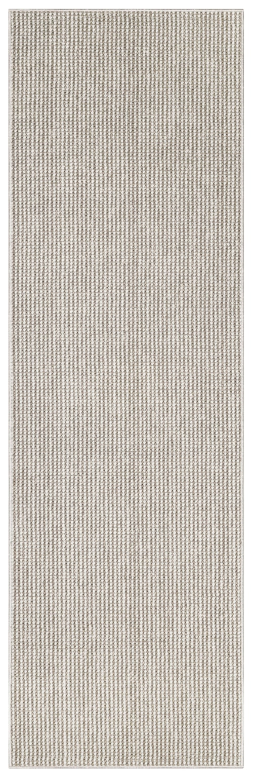 2'3" x 7'6" Ivory Mocha Rug