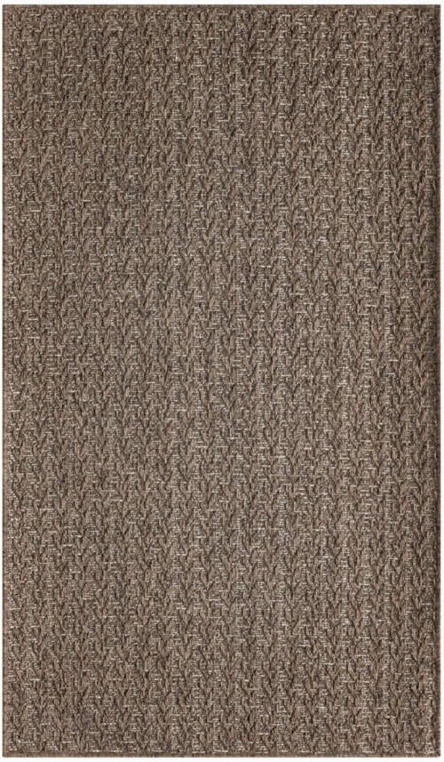 2' X 3' Brown Rectangle Rug
