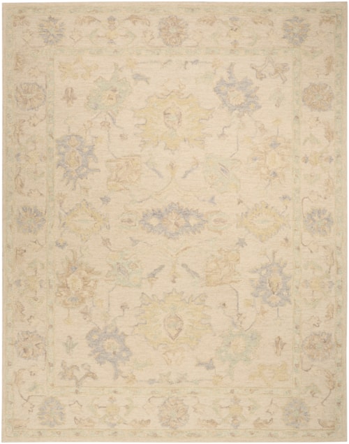 9'9" X 13'9" Ivory Rectangle Rug