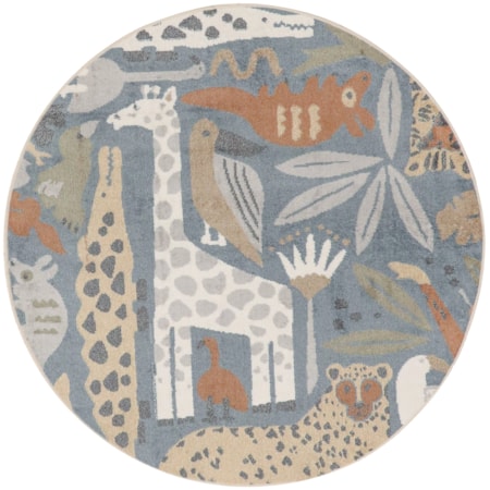7'10" Round Rug