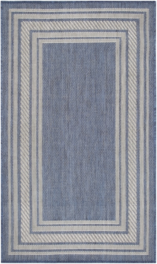 3' X 5' Denim Rectangle Rug
