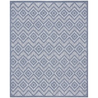 7' x 10' Denim Blue Rectangle Rug