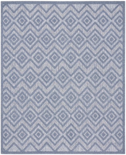 7' x 10' Denim Blue Rectangle Rug