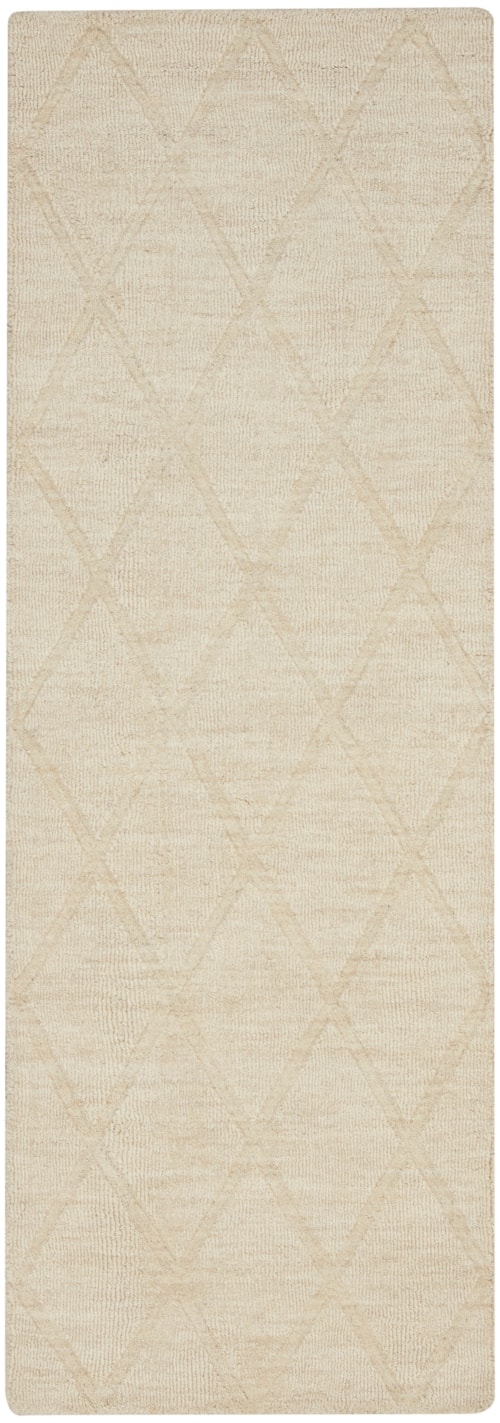 2' X 6' Ivory Runner Rug