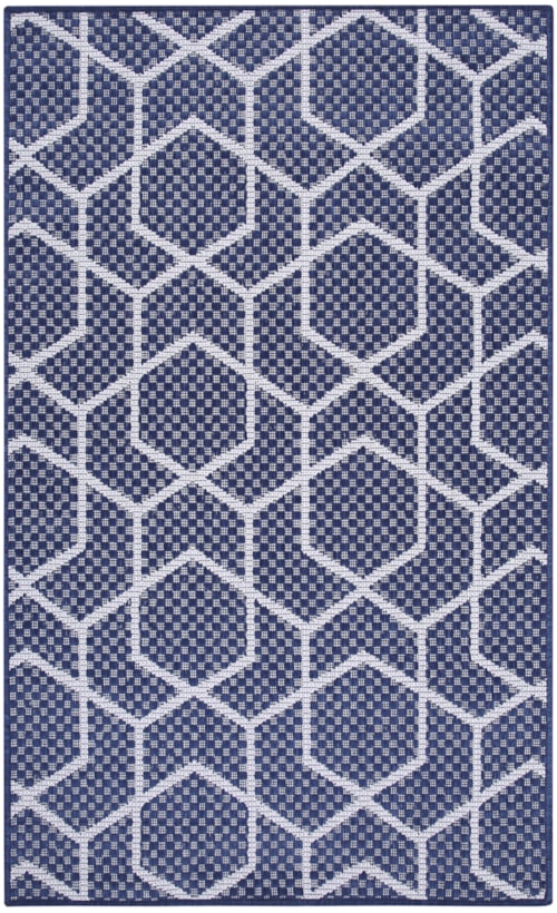 3' X 5' Navy Rectangle Rug