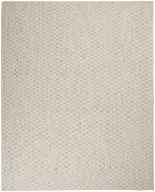 Courtyard 12' X 15' Ivory Silver Modern Rug