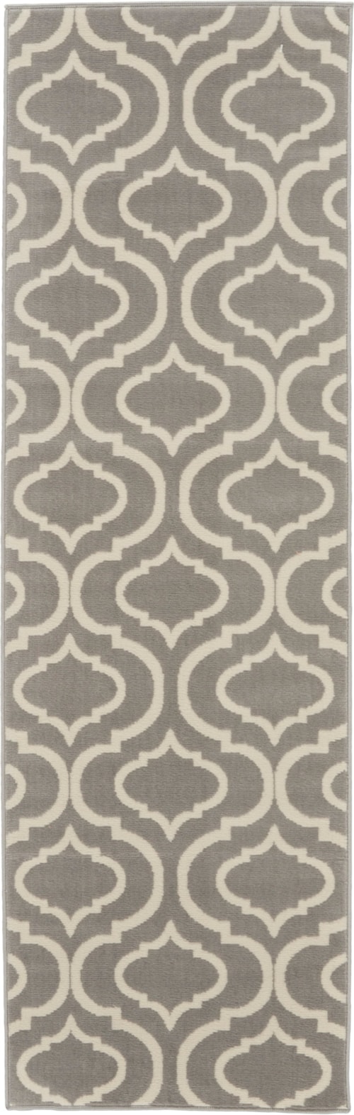 2' X 6' Grey Runner Rug