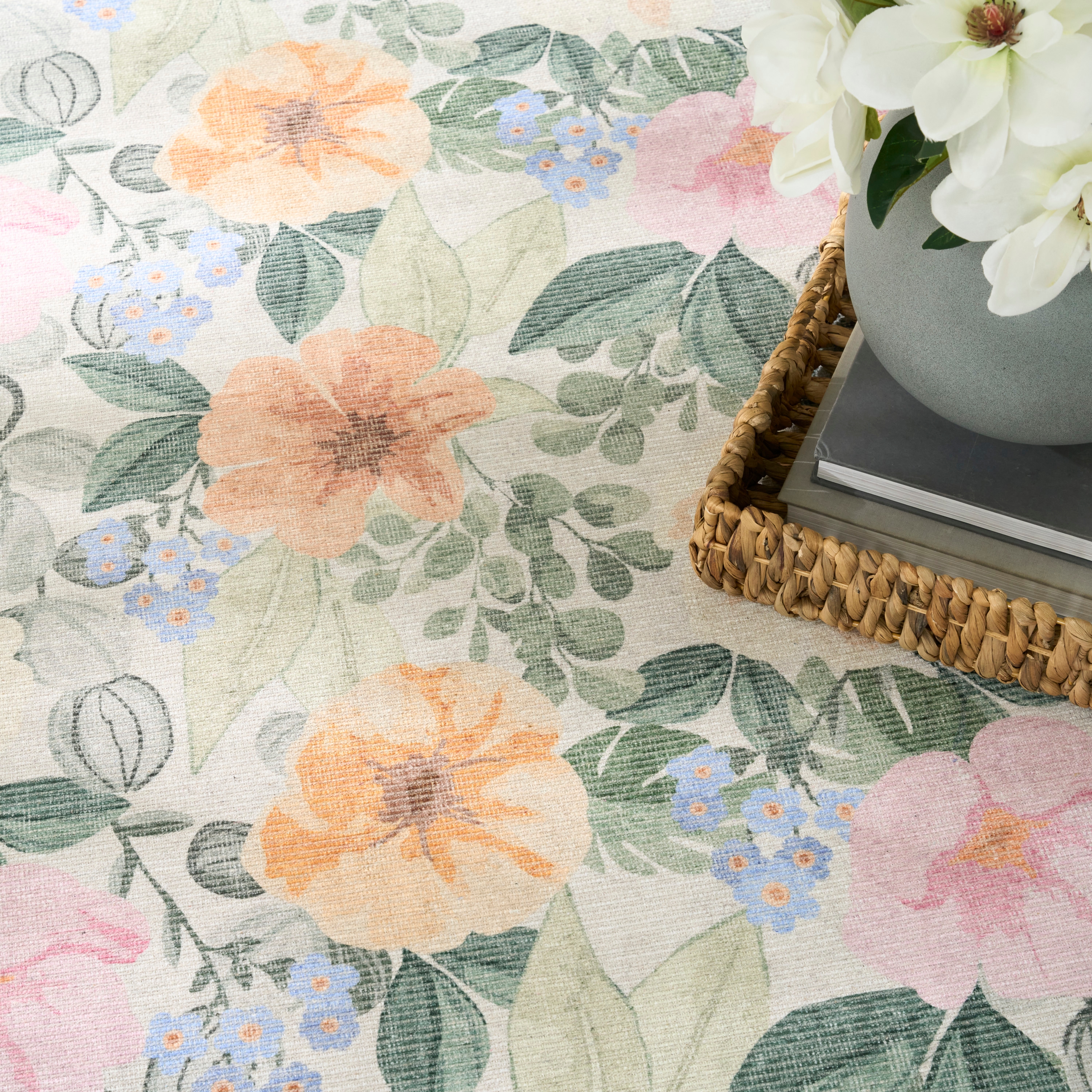 Nourison Botanical Washables 7'6" X 9'10"