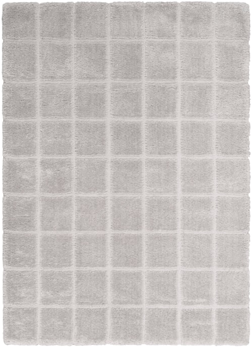 3'11" X 5'11" Grey Rectangle Rug
