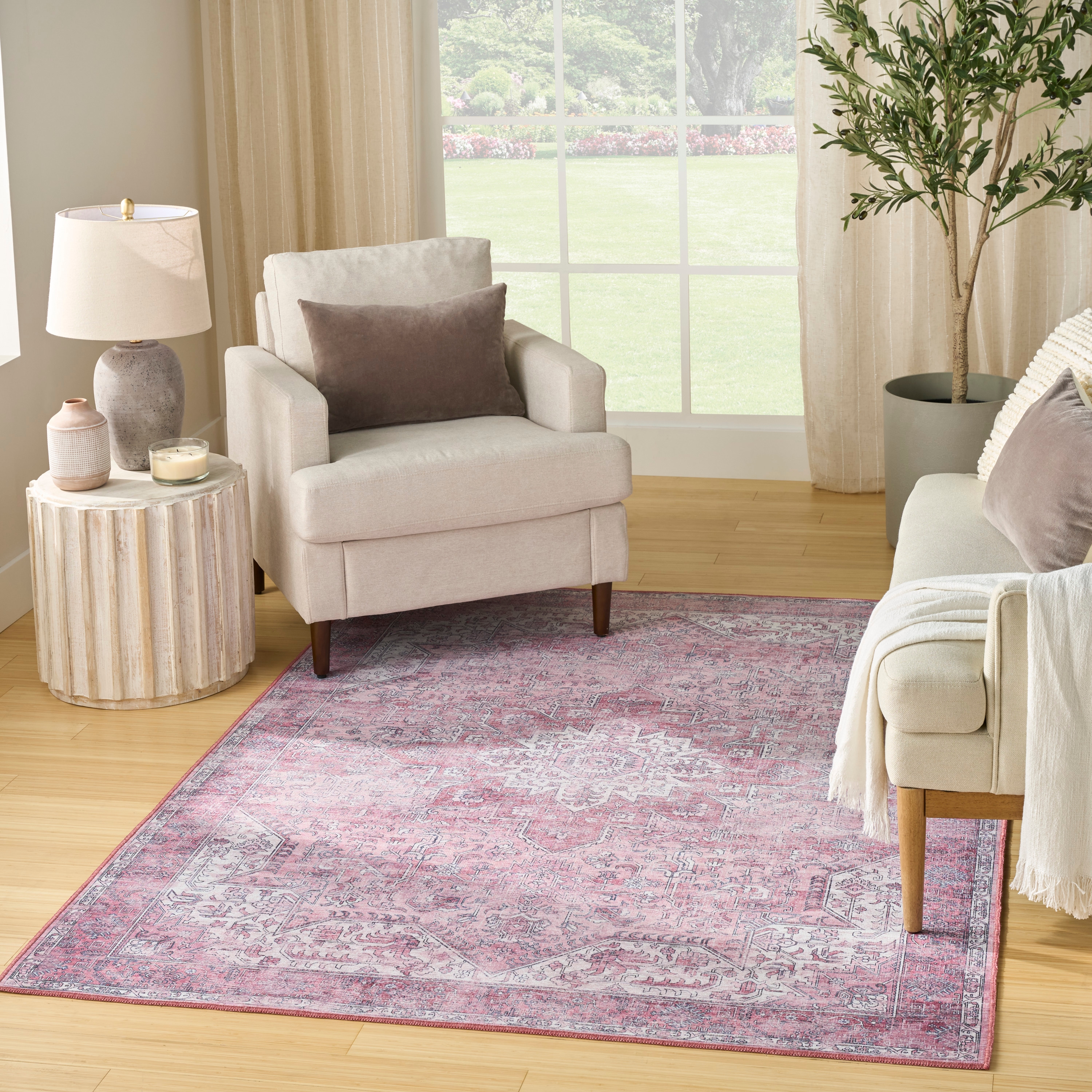 Nourison Nourison Washables 5'2" X 7'