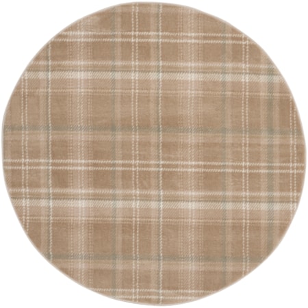 5'3" Round  Rug