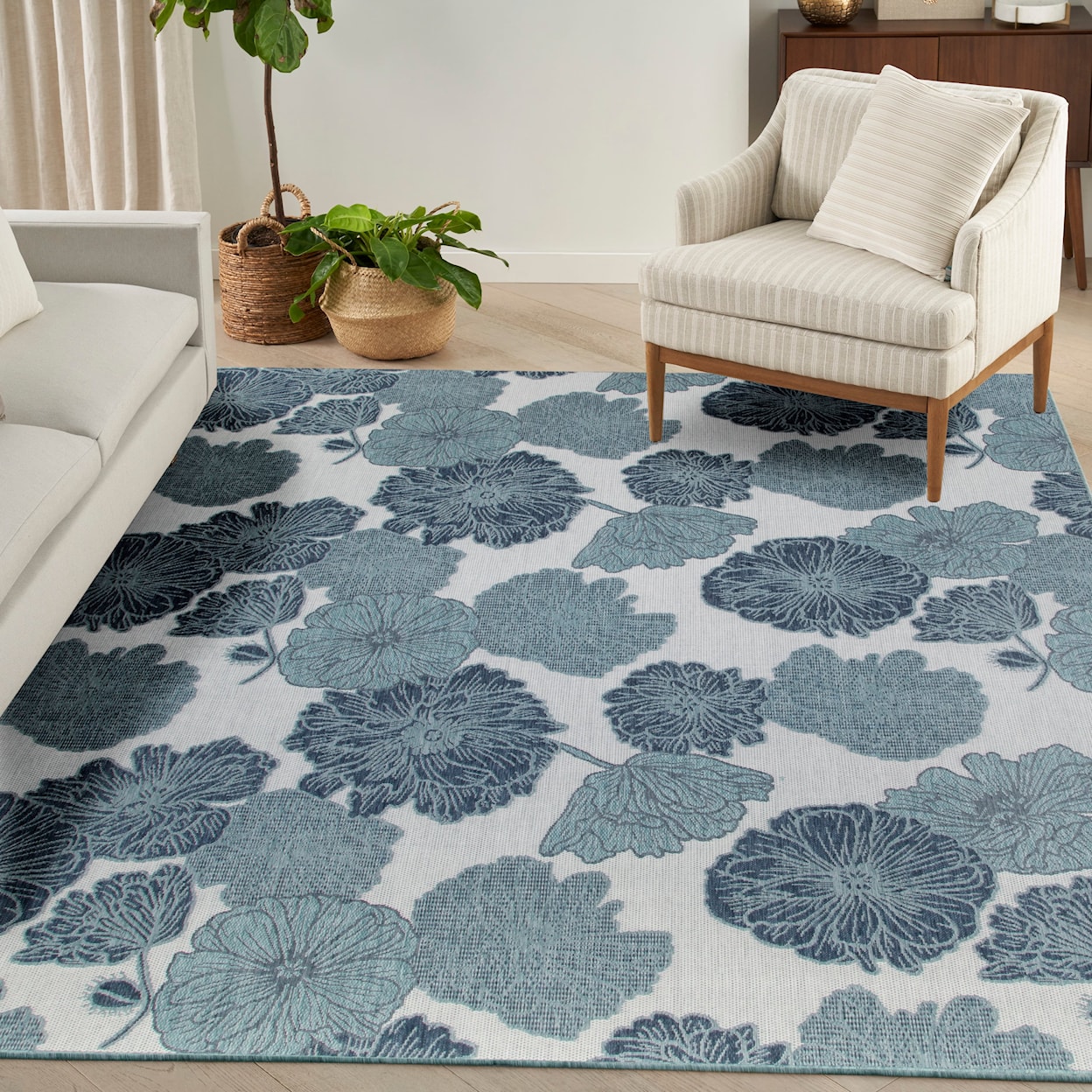 Nourison Garden Oasis 9' x 12'  Rug