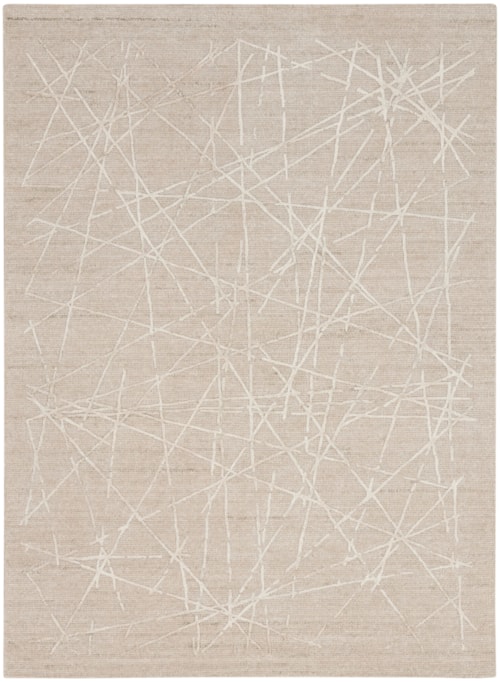 5'3" X 7'3" Taupe Rectangle Rug