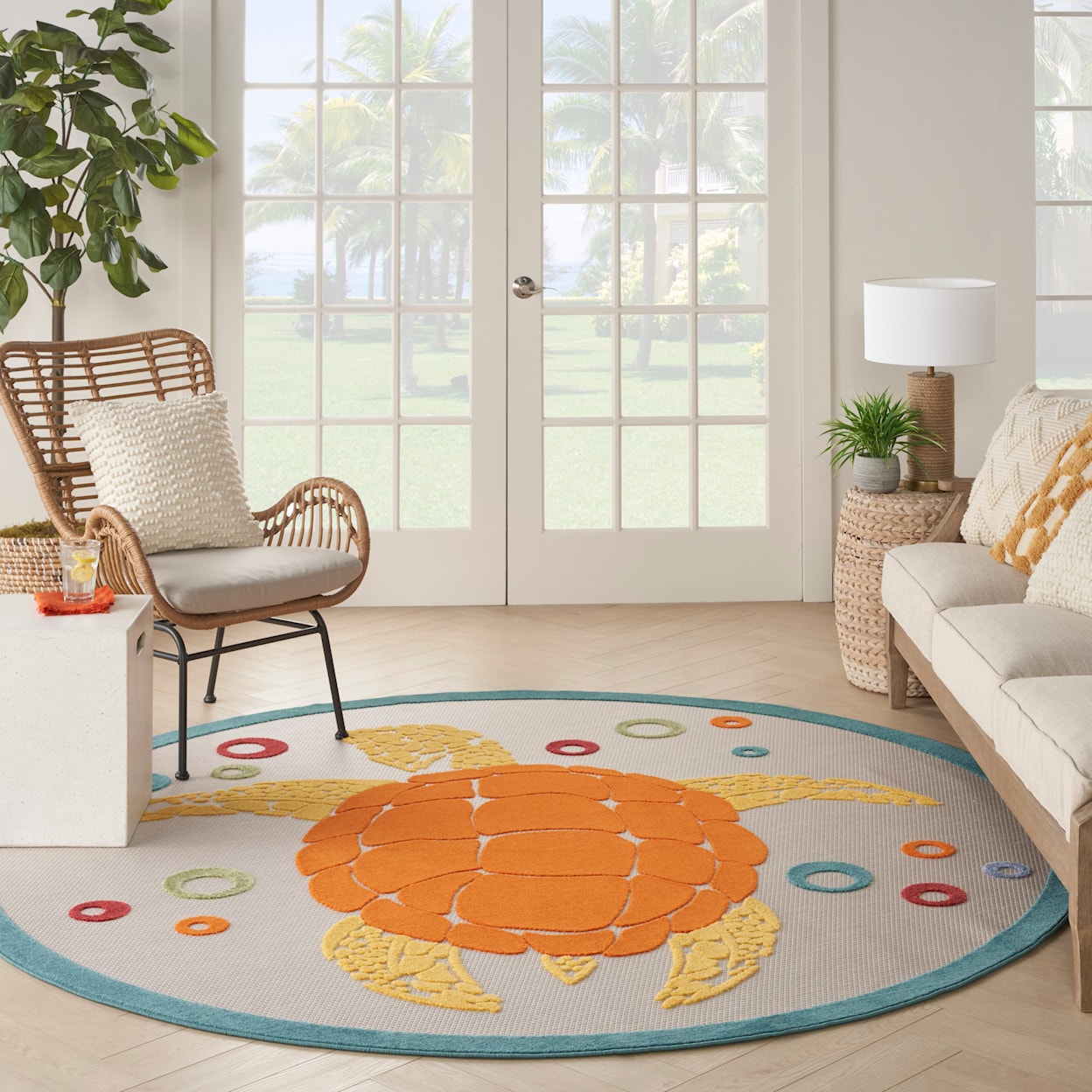 Nourison Aloha 7'10"  Rug