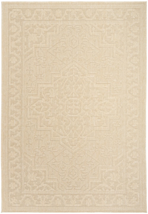 4' X 6' Cream Rectangle Rug