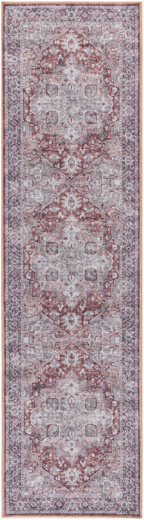 2'2" X 10' Ivory Brick Runner Rug