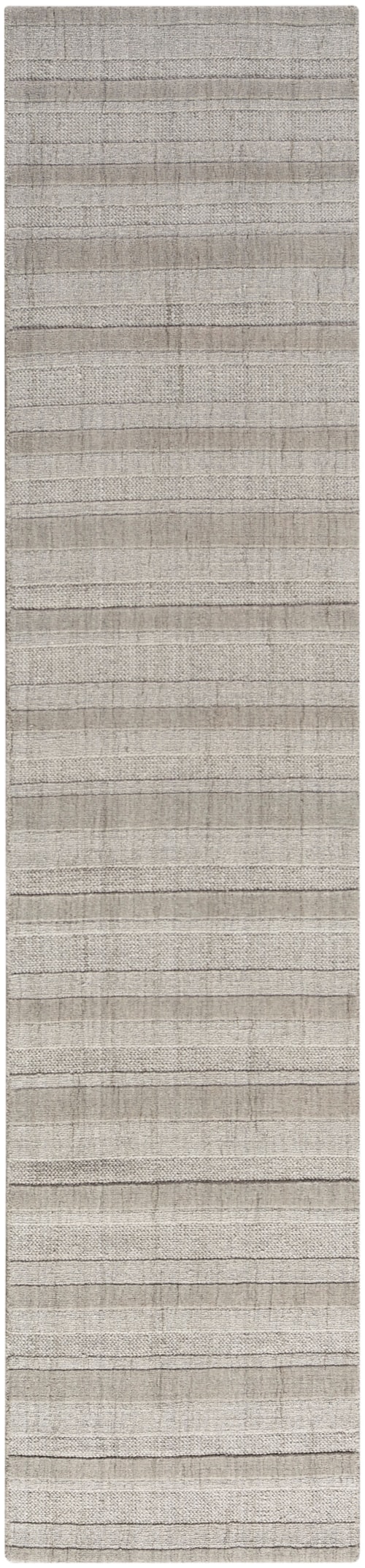2'3" X 10' Grey Runner Rug