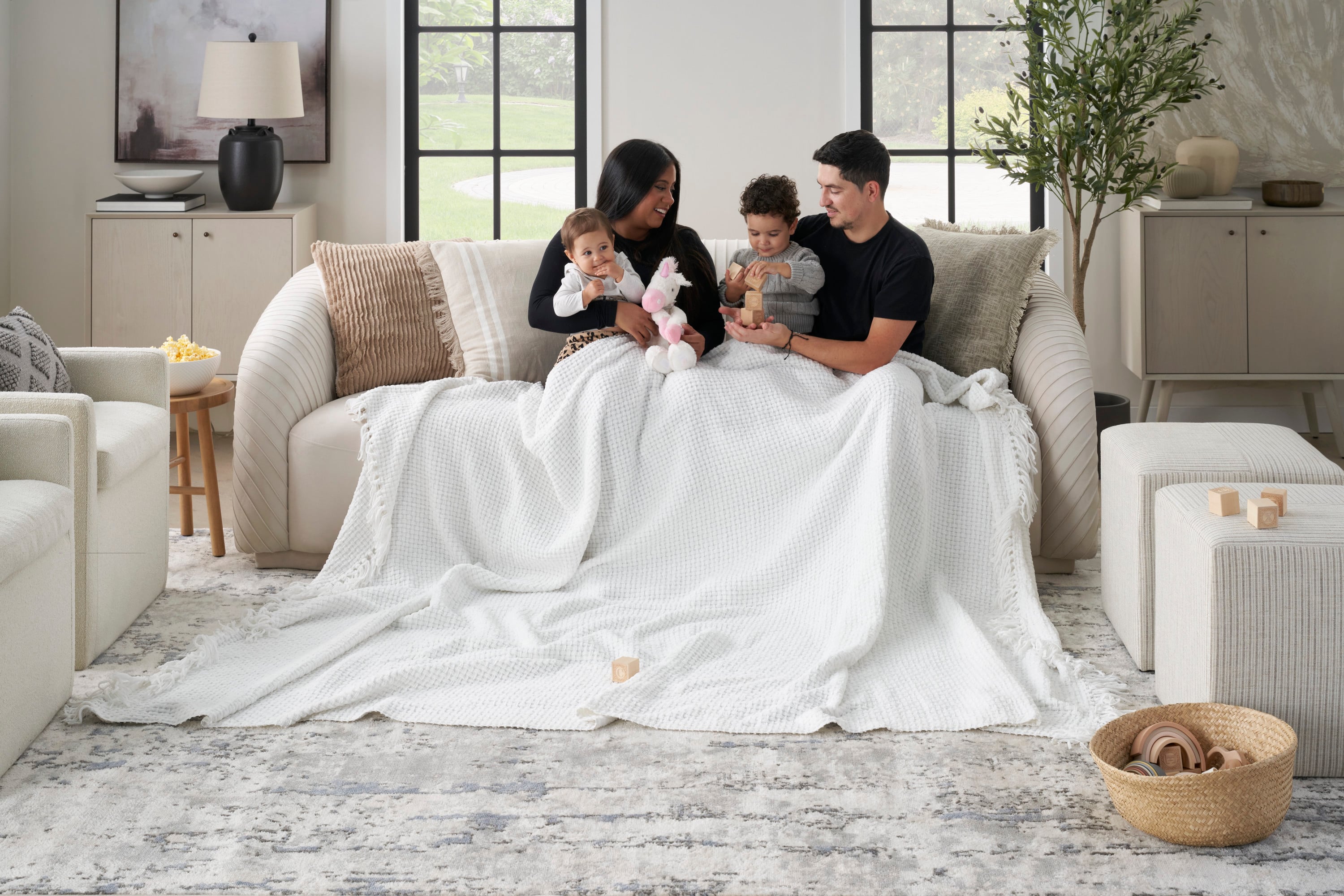 Nourison Lifestyle 70" x 103" Throw blankets