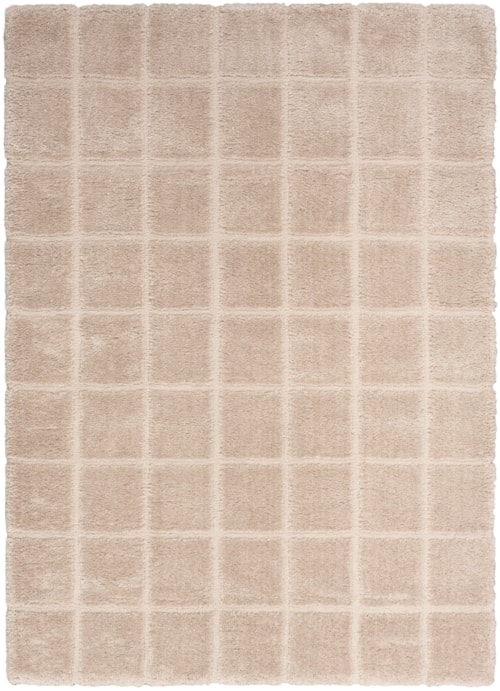 3'11" X 5'11" Beige Rectangle Rug