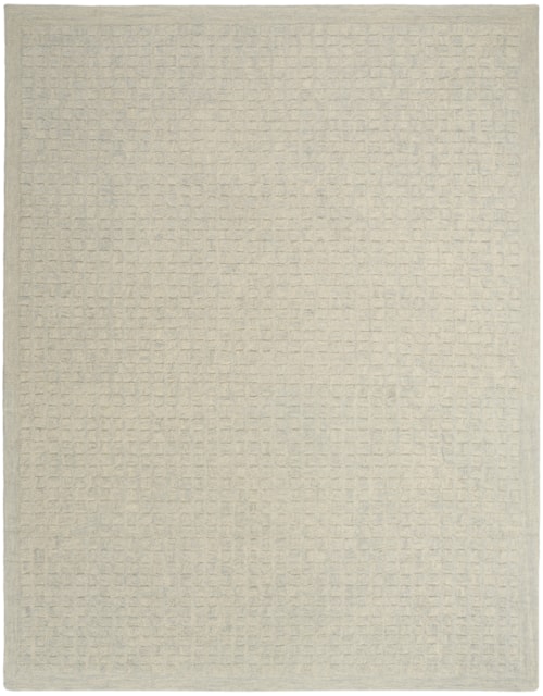7'9" X 9'9" Light Blue Rectangle Rug