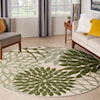 Nourison Aloha 5'3" Round  Rug