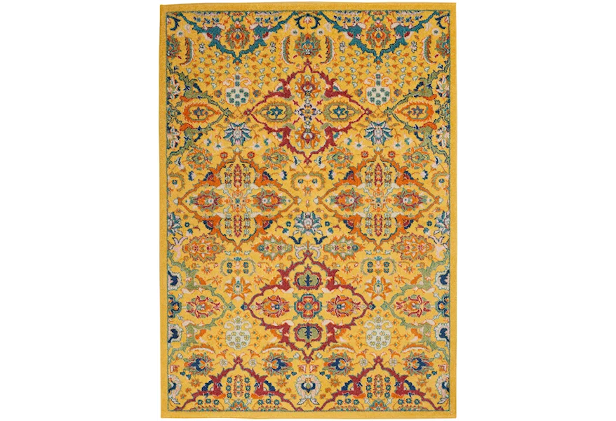 Allur 6' x 9'  Rug by Nourison at Home Collections Furniture