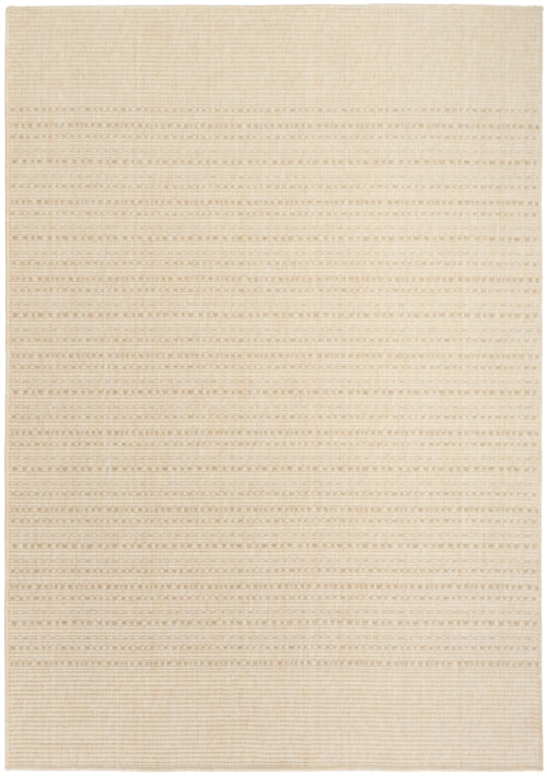 5'3" X 7' Cream Rectangle Rug