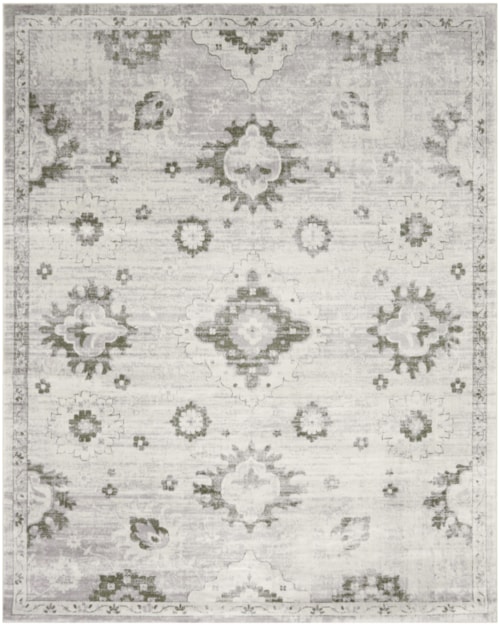 9' X 12' Ivory Rectangle Rug