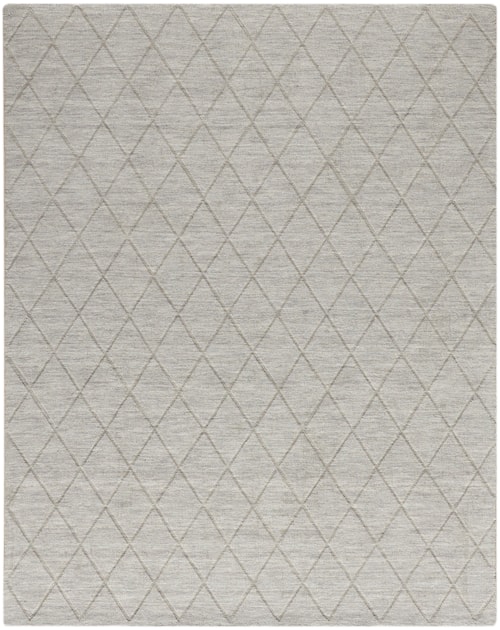 7'9" X 9'9" Grey Rectangle Rug