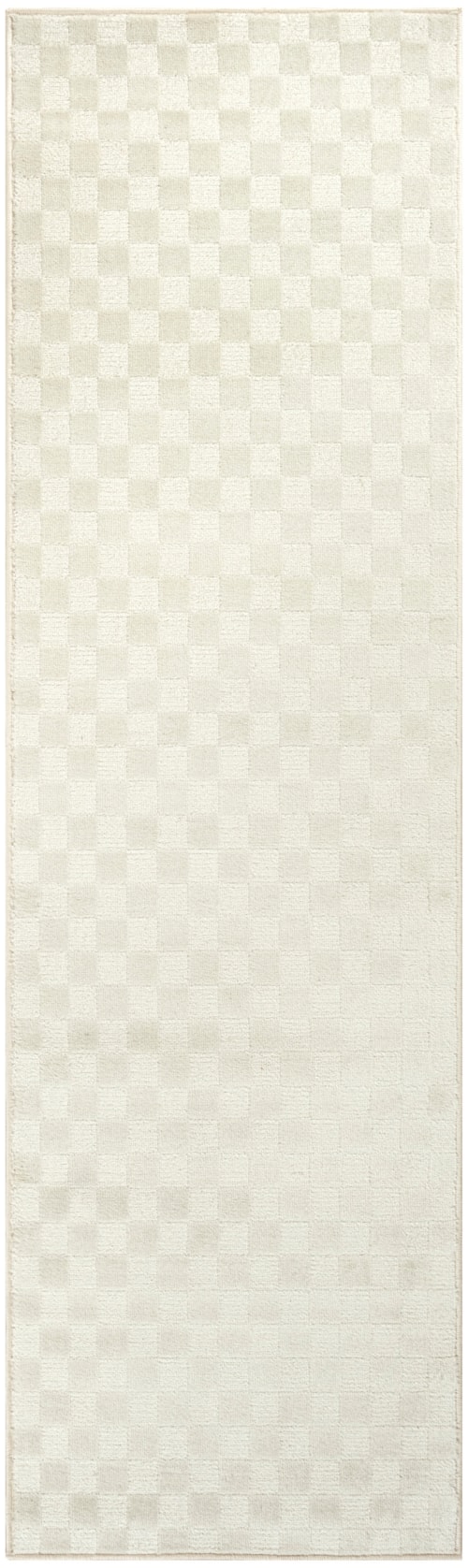 2'2" X 7'6 Ivory Runner Rug
