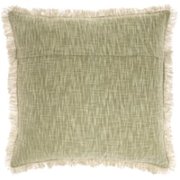 22" X 22" Sage Rectangle Throw Pillows