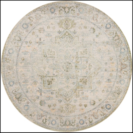 5'3" Round  Rug