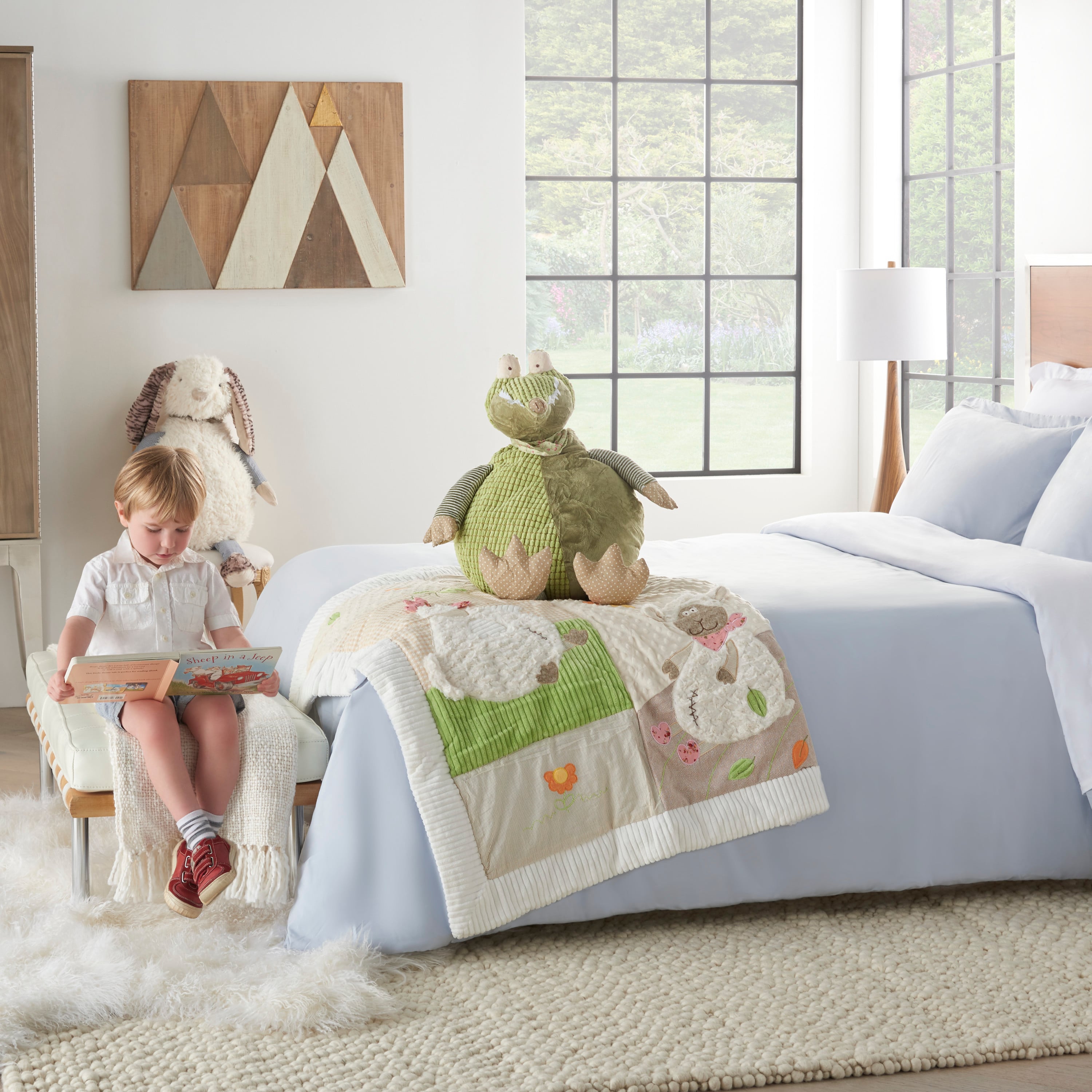 Nourison Plush Lines 22" x 26" Plush Animal