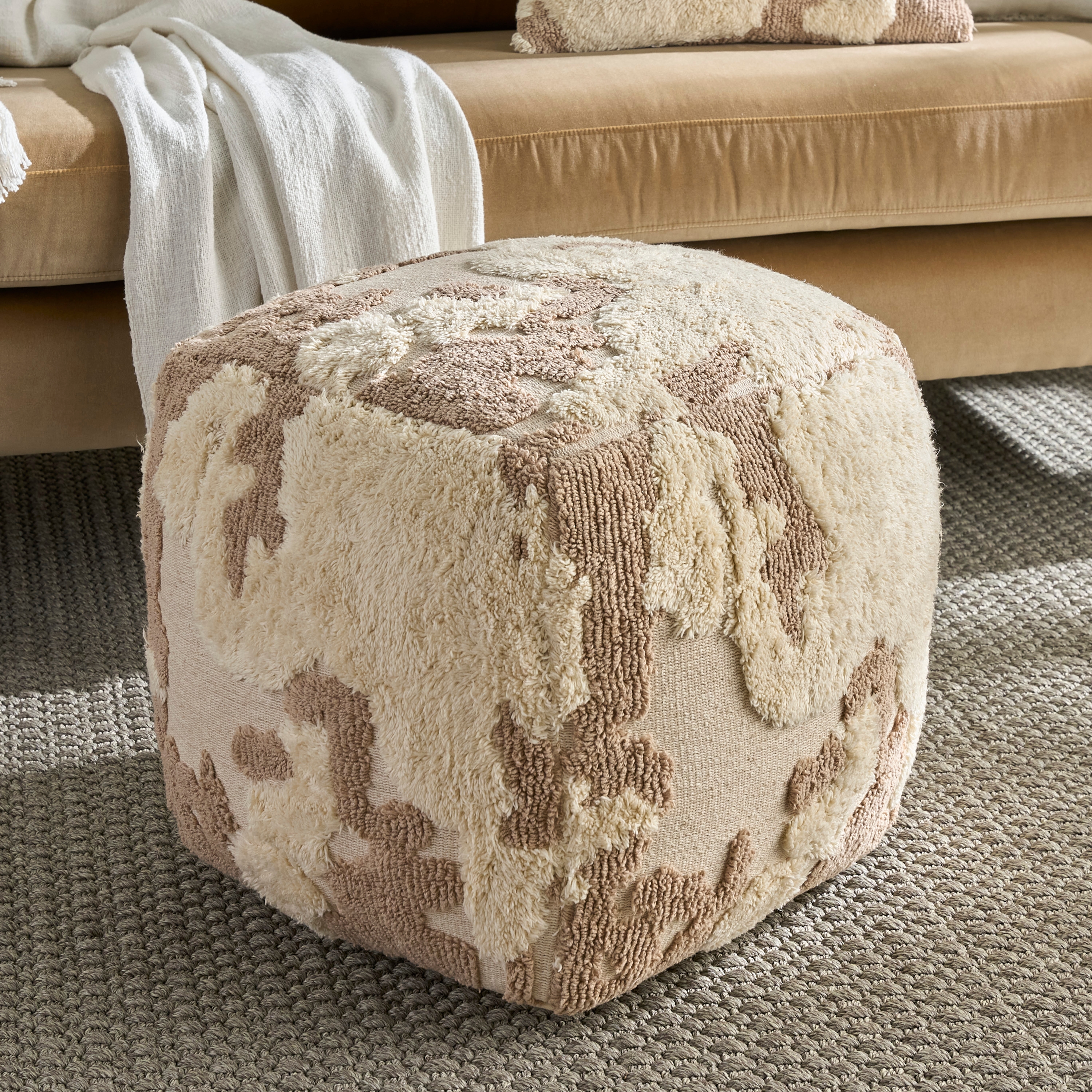 15" X 15" X 15" Poufs