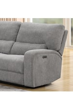 Lilola Home Anthony Contemporary Sectional Sofa with Power Reclining