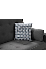 Lilola Home William Contemporary Sleeper Sofa with Dual USB Charging Ports